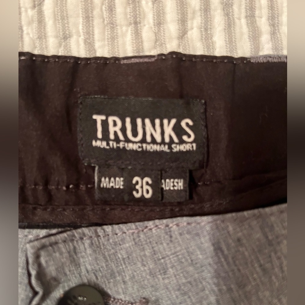 Trunks brand shorts in lightly used condition.